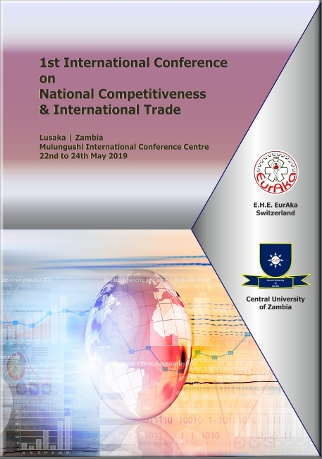 Conference on National Competitiveness and International Trade Central University of Zambia, E.H.E. EurAka
