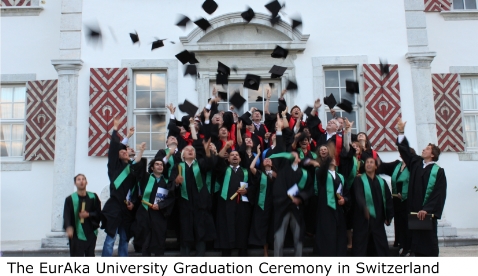 EurAka University Graduation Ceremony Graduates of the EurAka University
